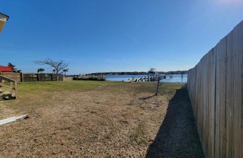 Cedar Point House | Waterfront home with Private Dock and swimming area, large fenced backyard