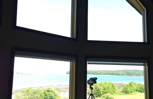 Chamcook House | Waterfront house with private retreat panoramic views of Passamaquoddy Bay