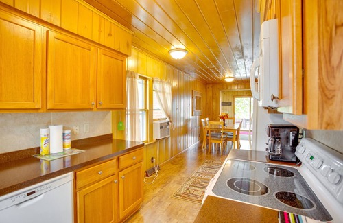 Howard Lake Cabin | Waterfront Howard Lake Vacation Rental w/Dock