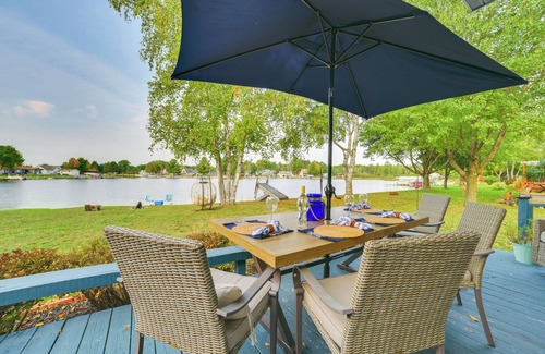 Lake City Cottage | Waterfront Lake City Home w/Deck & Boat Dock!