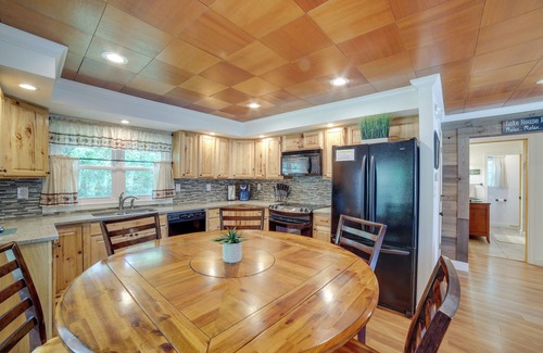 Monticello House | Waterfront Monticello Home w/Fire Pit & Deck!