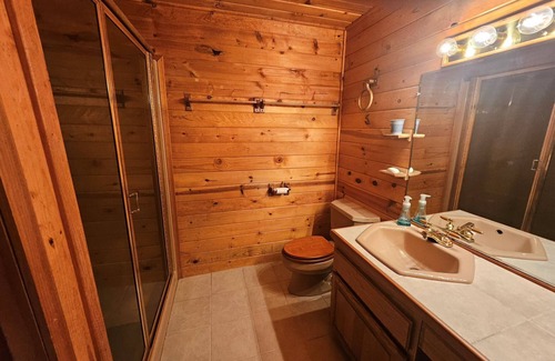 Sekiu Cabin | Waterfront, secluded beach. Breathtaking views, Spacious Log Home. Pet friendly.