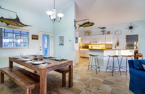 Cape Haze House | Waterfront Steps to Beach, Huge Deck, 1 pet, Kayaks, SUP, Dock sleeps 8