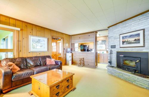 Central Lake House | Waterfront Torch Lake Cottage with Dock and Fire Pit!