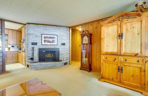 Central Lake House | Waterfront Torch Lake Cottage with Dock and Fire Pit!