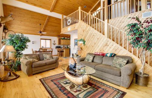 Waubun House | Waubun Lake Cabin with Private Dock and Fire Pit!