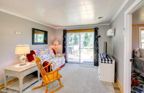 Wayland Apartment | Wayland Retreat with Deck Walk to Downtown!