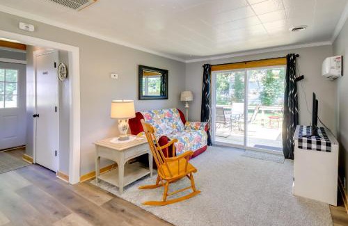 Wayland Apartment | Wayland Retreat with Deck Walk to Downtown!