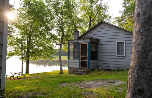 Hackensack Cabin | Webb Lake, Hackensack, Northern MN - 2 Bedroom, Sleeps 4 - Cabin #4 Blue Water