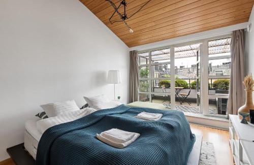 Kruununhaka Apartment | WeHost Penthouse Studio with Sauna and Balcony @Meritullinkatu 13 A