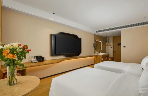 Xiuchuan Subdistrict Hotel | Weilai Hotel Lanzhou Wanda Mao Olympic Sports Center Subway Station Branch