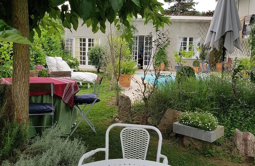 Angos House | Welcome to our house with swimming pool facing south facing the Pyrenees.