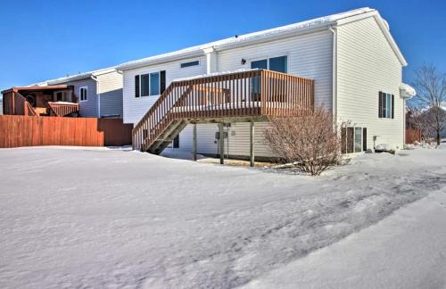West Fargo House | Welcoming West Fargo Retreat w Backyard