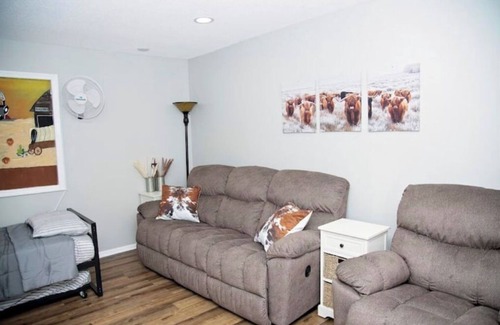 Lexington Apartment | Western Themed 1 bedroom, great location.
