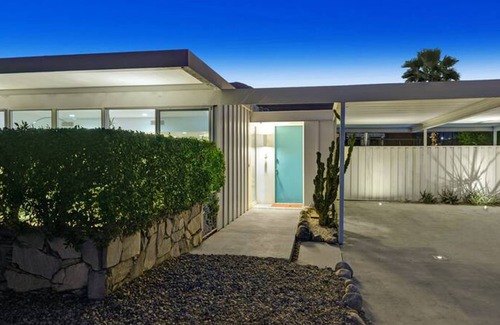 Racquet Club Estates House | Wexler Steel House 4 - Pool Spa and Grand Piano