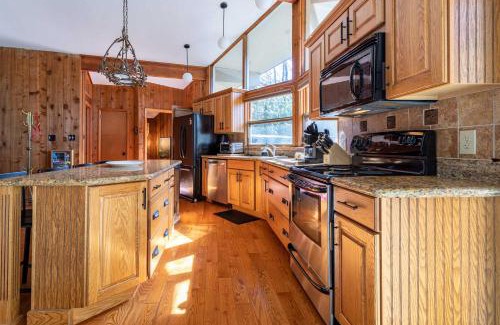 Pocono Pines House | Whispering Pines Chalet Game Room Fire Pit