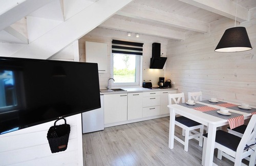 Grzybowo House | White cottage Lux, Grzybowo in Kołobrzeg, 1-6 persons, with air conditioning