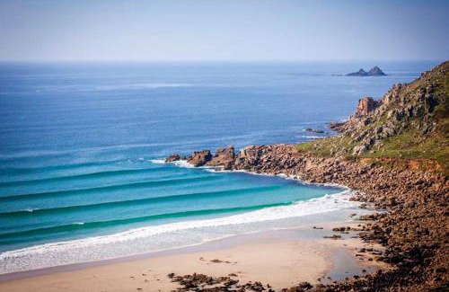 Sennen Cove House | White Rose, Cornish Cottage With Sea Views & Private Garden By Beach