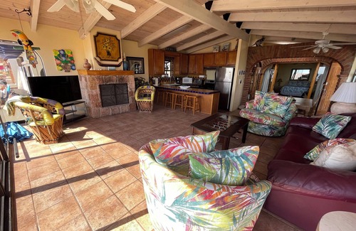 Las Gaviotas House | Whitewater views & steps from private surfing beach. Las Gaviotas, 3 BR, 3 BA