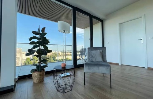 Przymorze Apartment | Widok - Klima/Netflix/WiFi - Sauna - Parking Morze