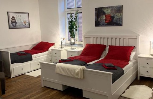 Bad Elster Apartment | Wieko Ferienwohnungen - Luxus pur im Prinz von Preußen, Erdgeschoss