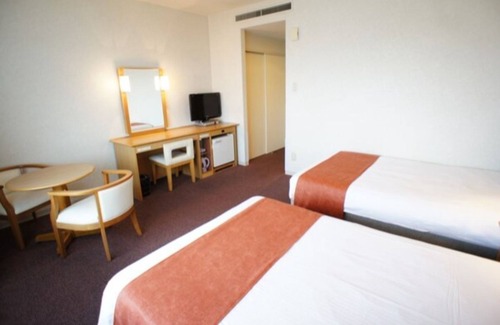 Suminoe Hotel | With breakfast Deluxe twin smoking 25 square m/Osaka Ōsaka