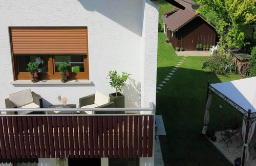 Burggrub Apartment | Wohnung in Burggrub mit Sauna und Garten