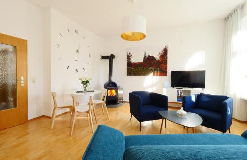 Andreasvorstadt Apartment | Wohnung mit Blick auf die Zitadelle Petersberg - 3 Zimmer