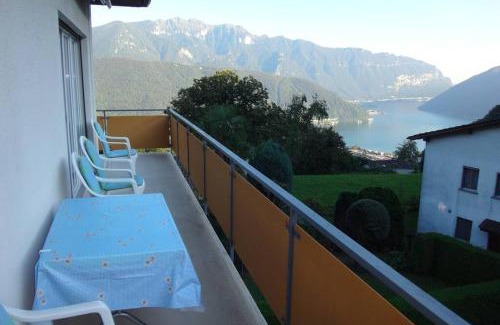 Carona Apartment | Wohnung mit See Sicht in Carona