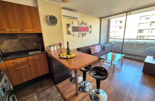 Santiago Apartment | Wonderful! Near the cable car and San Cristobal hill