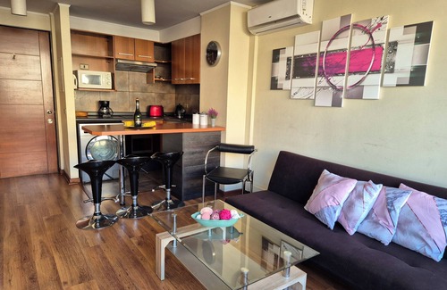 Santiago Apartment | Wonderful! Near the cable car and San Cristobal hill