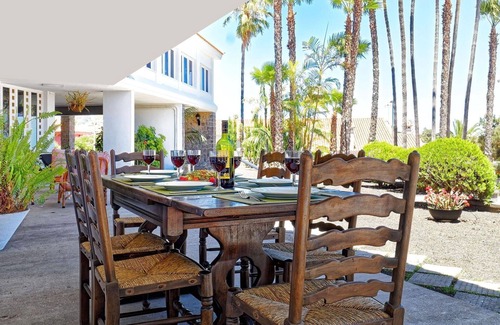 Tafira House | Wonderful private villa with private pool, WIFI, A/C, TV, patio, pets allowed and parking
