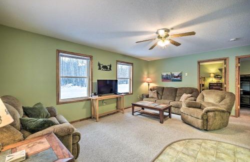 Markville House | Wooded Danbury Cabin with Grill and Fire Pit!