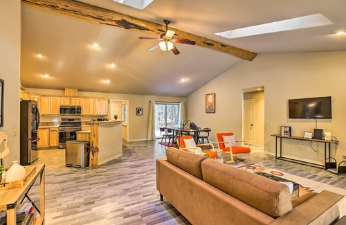 Three Rivers House | Woodsy Bend Vacation Rental - Pet Friendly!