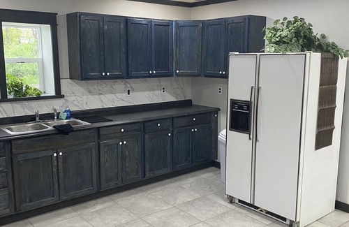 Allegany Apartment | Working farmette at converted warehouse in the Allegany Mountains.
