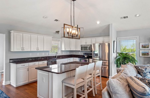 Sea Scape House | Worthington Lane: Pool, Hot Tub, Golf Course View