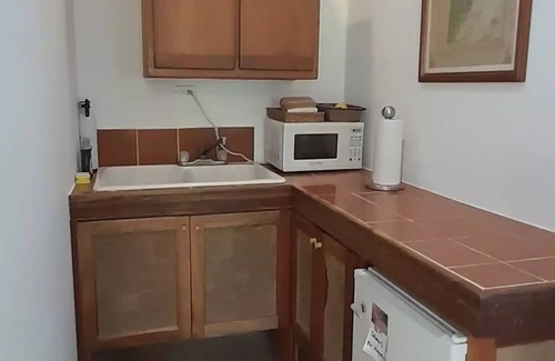 Caye Caulker Apartment | Yellow Studio - Amanda's Place - Pool and Tropical garden