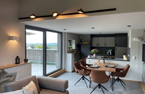 Mutzenich Apartment | Zimmermanns 1 - stylish and modern with sauna and whirlpool in the outdoor area