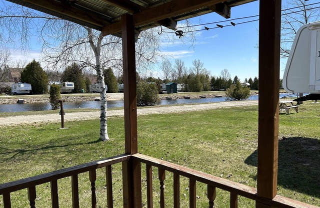 #04 Covered Porch with a waterview