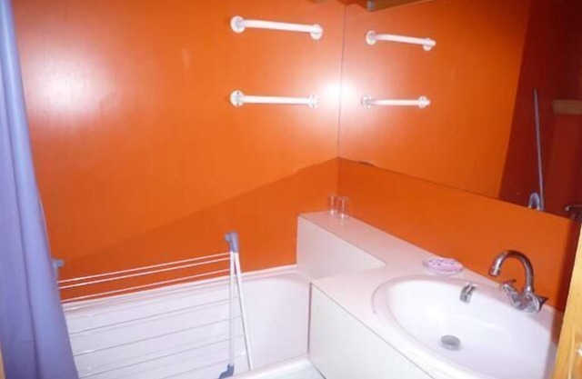 100m from resort center, 6th floor, view mountain, tv, 24m², Les Arcs