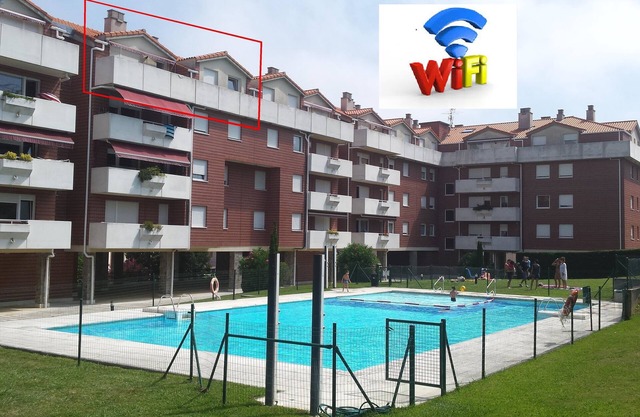 100m2 penthouse with pool and terrace. Free wi-fi