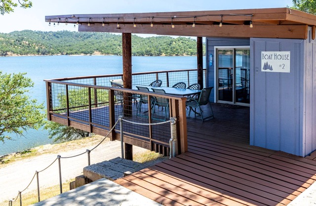 2. Boat House (on private peninsula with dock)