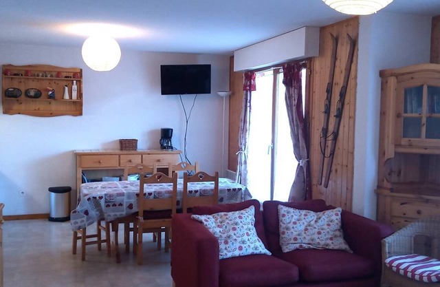 3-room cabin apartment at the foot of the slopes with parking in Saint-Jean-d'Aulps