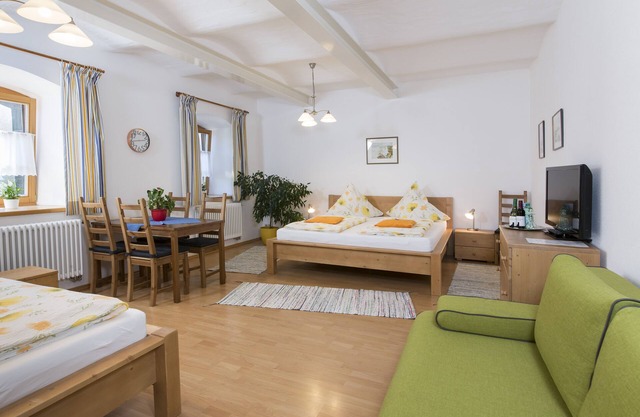 45 m² apartment on the south side with restored vaulted ceiling