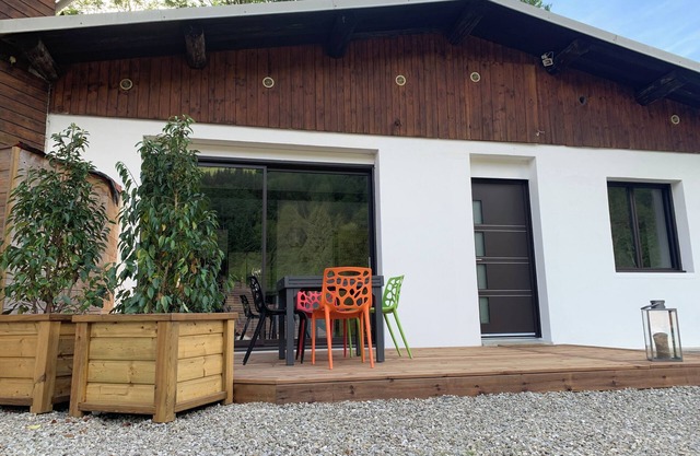 55m2 apartment at the foot of La Tournette with terrace, 5 minutes from Thônes