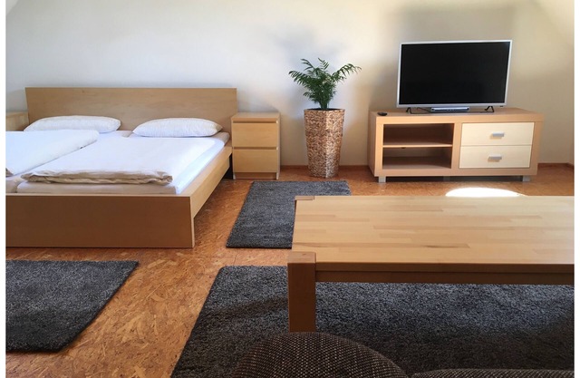 70 sqm apartment on the Alpakahof Gaias garden