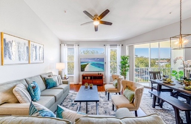 8-301 Heated pool, gated resort near Disney World, gym, game room, tennis