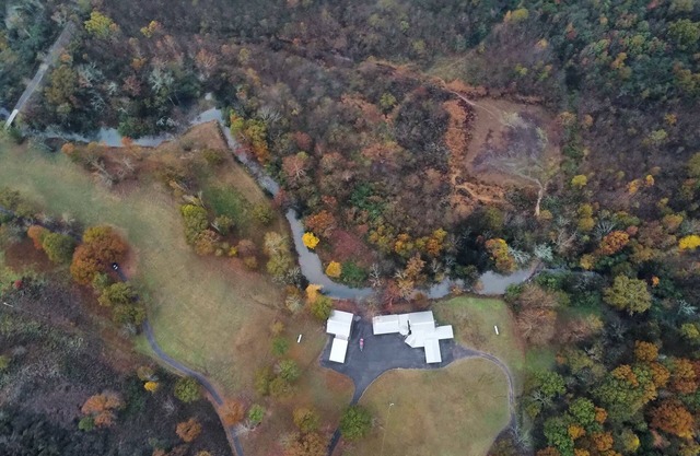 8. Beautiful secluded creek front lodge sleeps 19