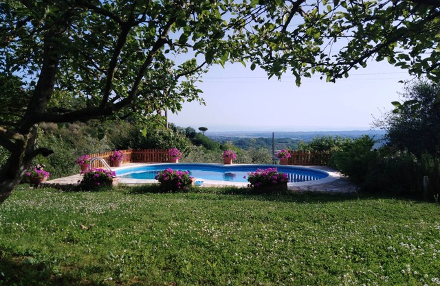 A corner of paradise with breathtaking views of the hills!