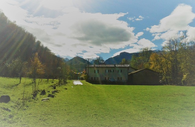 A place of peace in a green valley